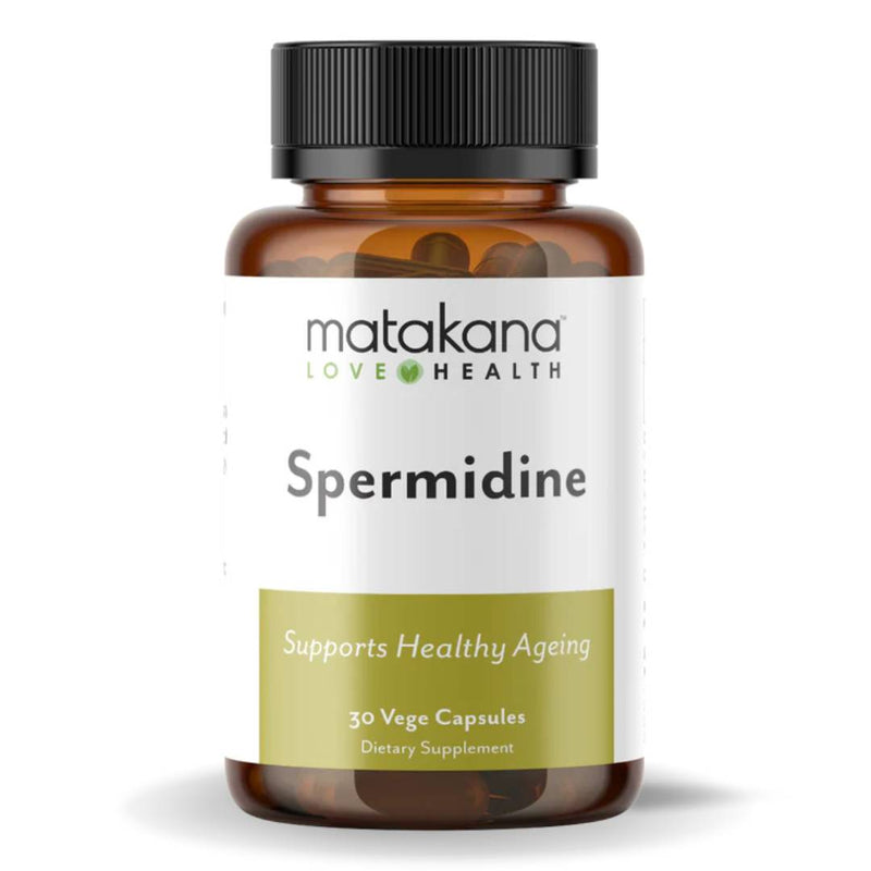 Spermidine supplement by Matakana Health for longevity, cellular renewal, and healthy aging
