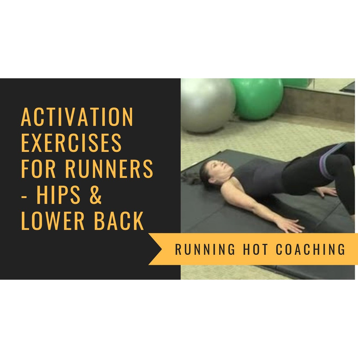 ACTIVATION EXERCISES FOR RUNNER - HIPS AND LOWER BACK - Pushing The Limits Podcast