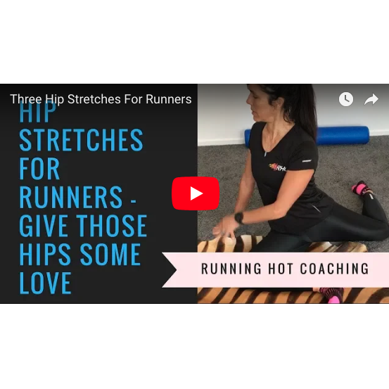 Three hips stretches for runners to improve running performance and avoid injury. - Pushing The Limits Podcast