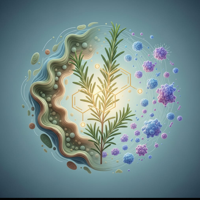 Rosemary’s Hidden Molecule: How Carnosic Acid Enhances Gut and Immune Function