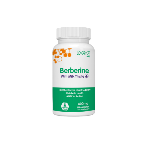 Berberine with Milk Thistle 400mg |60 Capsules