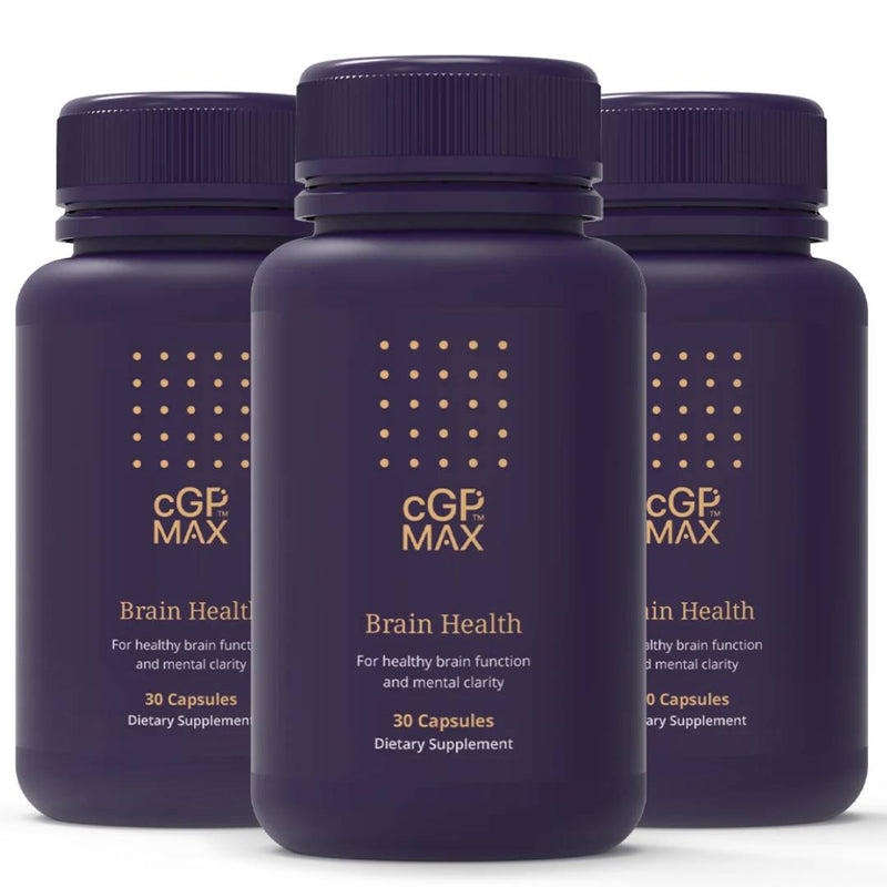 CGP Max Brain Health Starter Pack for memory, focus, and cognitive performance support