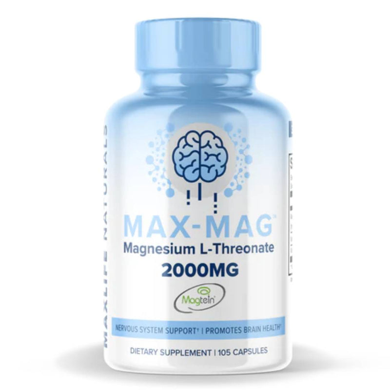 MaxLife Max-Mag 105 capsules – magnesium supplement for daily support

