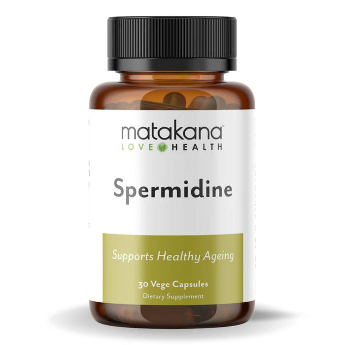 Spermidine supplement by Matakana Health for longevity, cellular renewal, and healthy aging