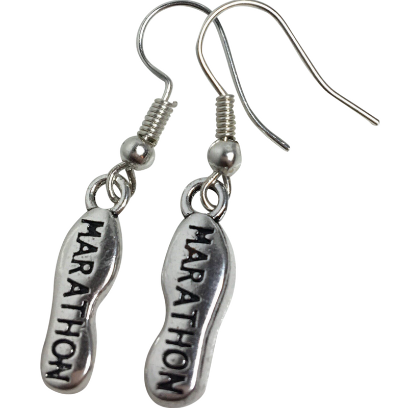 marathon earrings